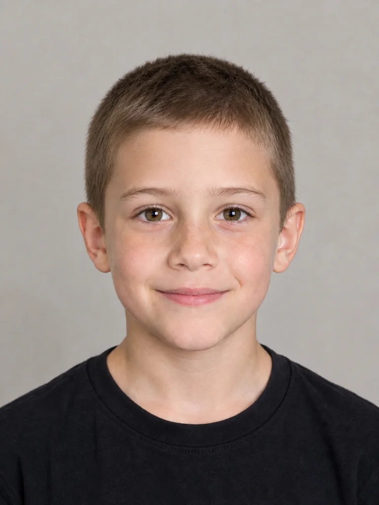 Jungen-Buzz-Cut - kurz