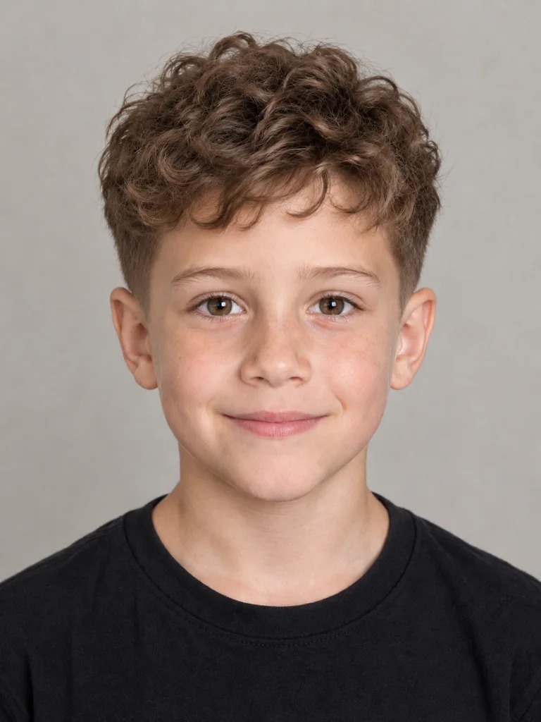Jungen-Locken - kurz
