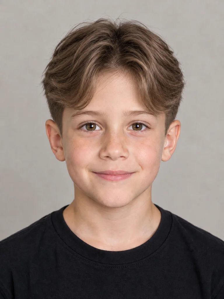 Jungen-Curtains - mittellang