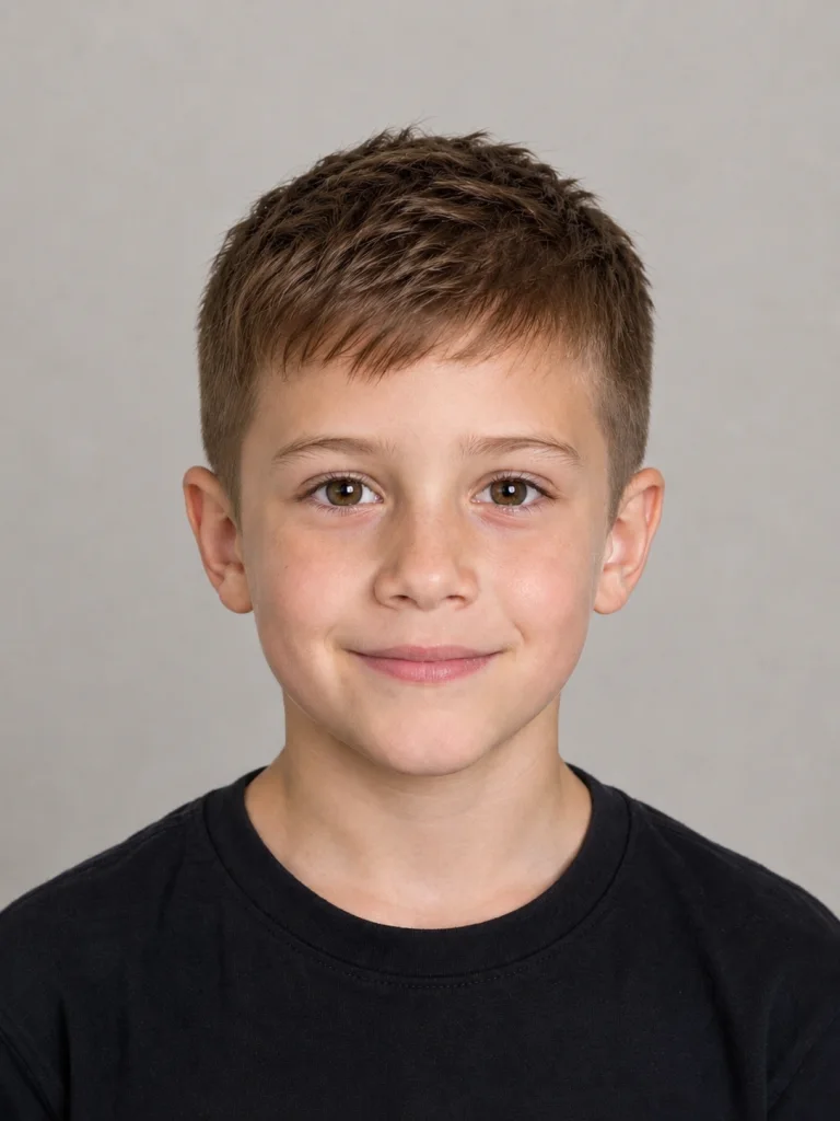 Kurzer Jungen-Crop - kurz