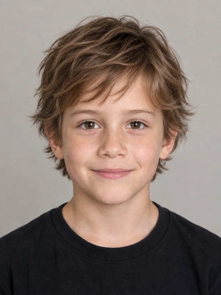 Jungen-Surferschnitt - mittellang