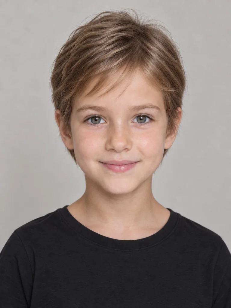 Mädchen-Pixie - kurz