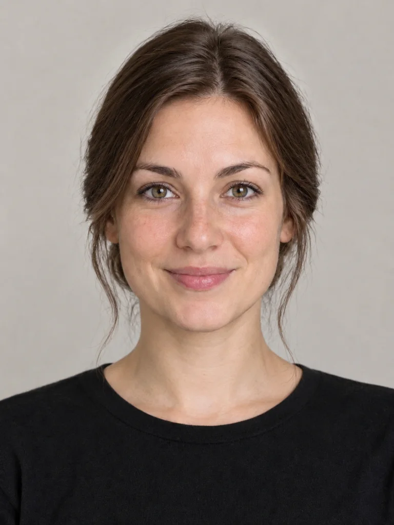 Tiefer Chignon - lang