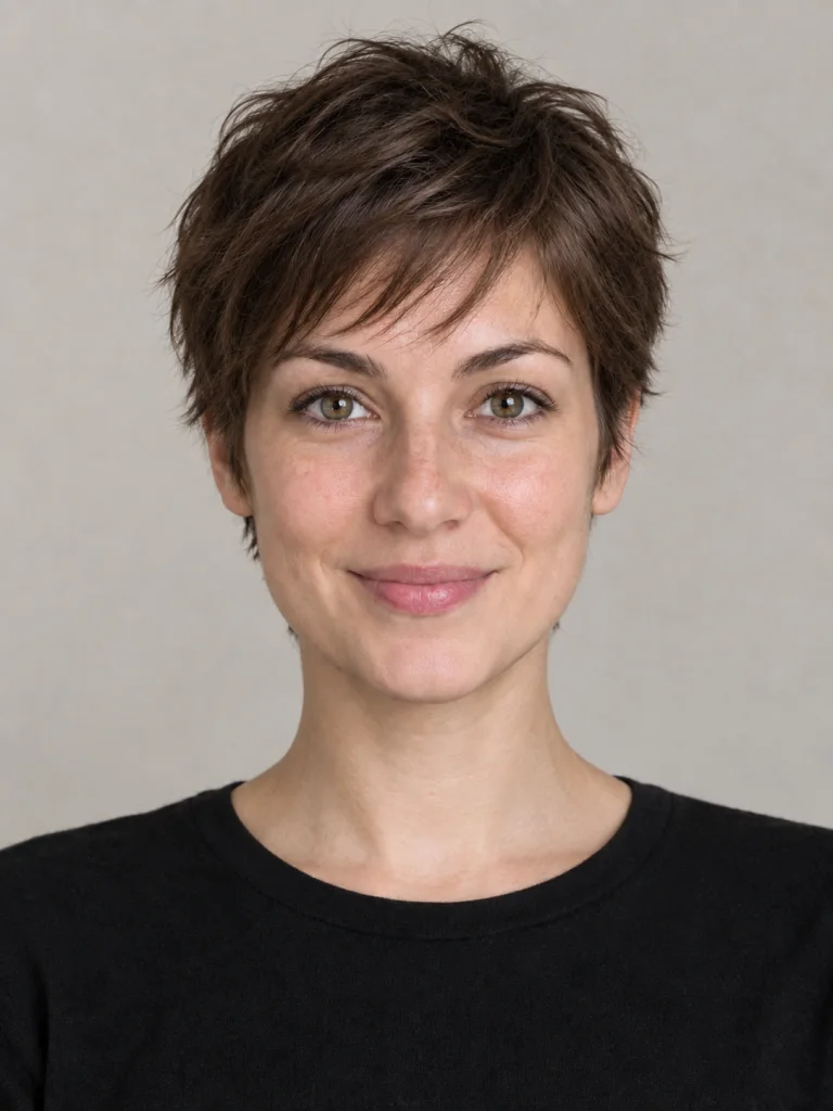 Pixie mit Textur - kurz