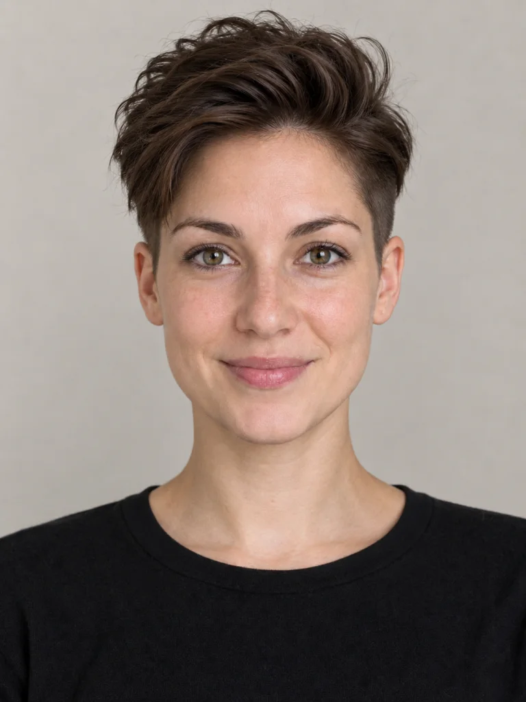 Pixie mit Undercut - kurz