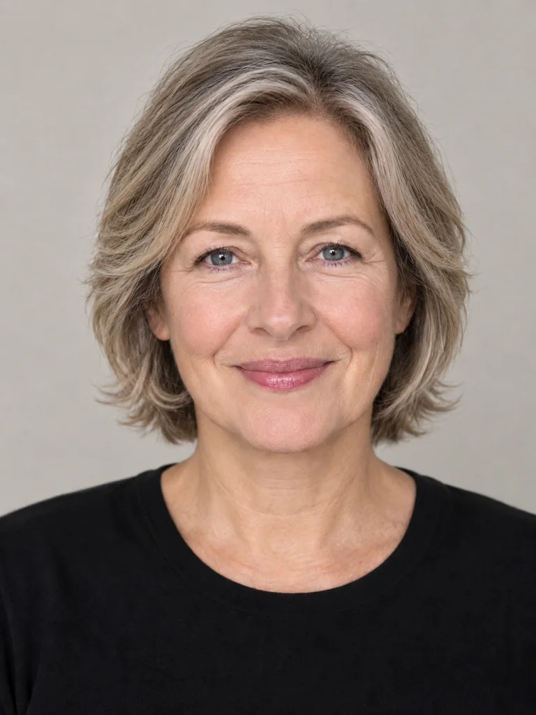 Kurzer Stufenschnitt - kurz