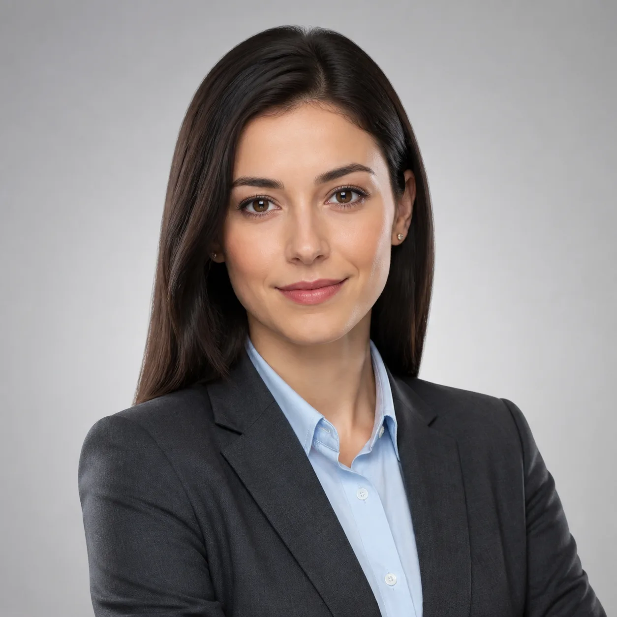Bewerbungsfoto für Finanzanalystin