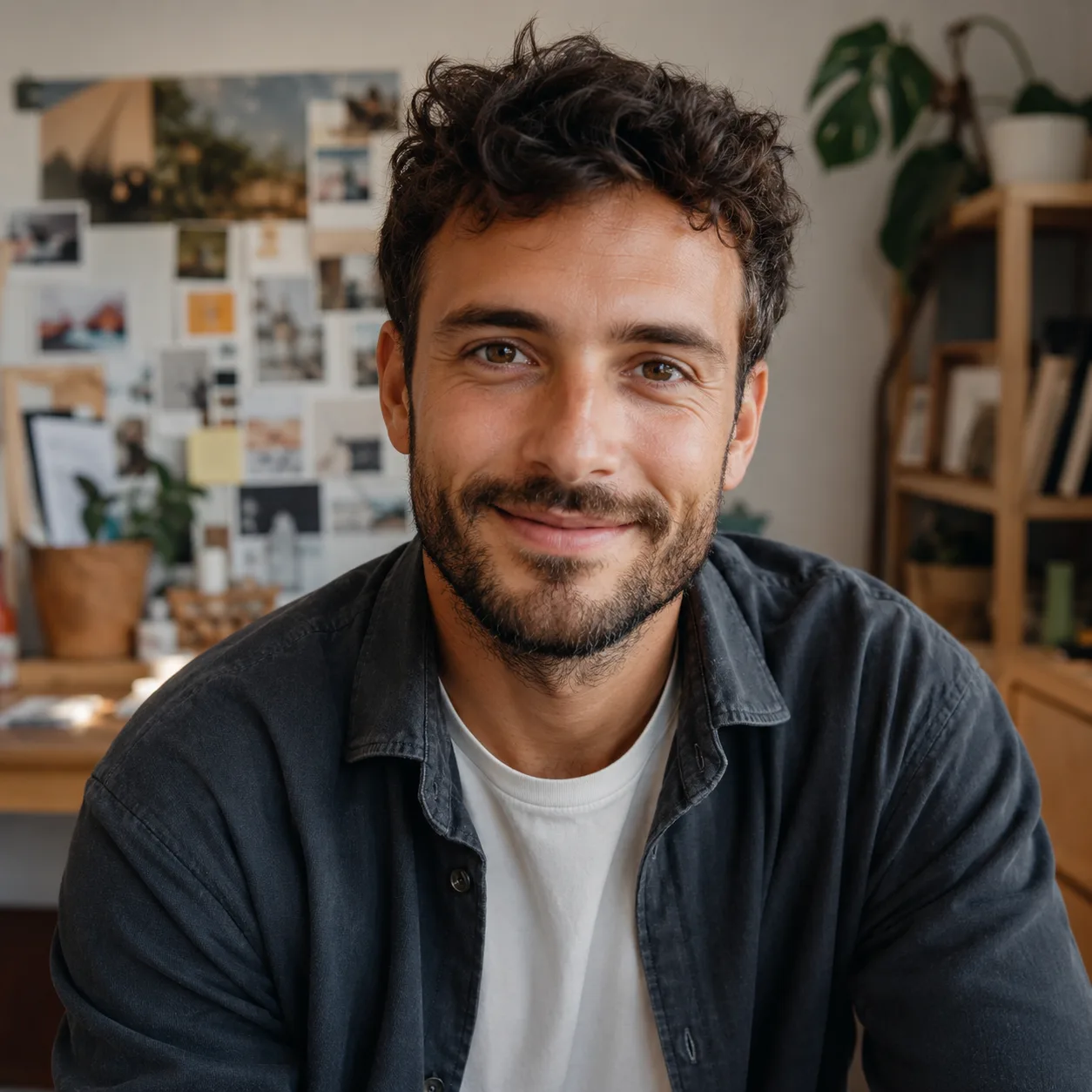 Pinterest-Profilbild in kreativer Umgebung