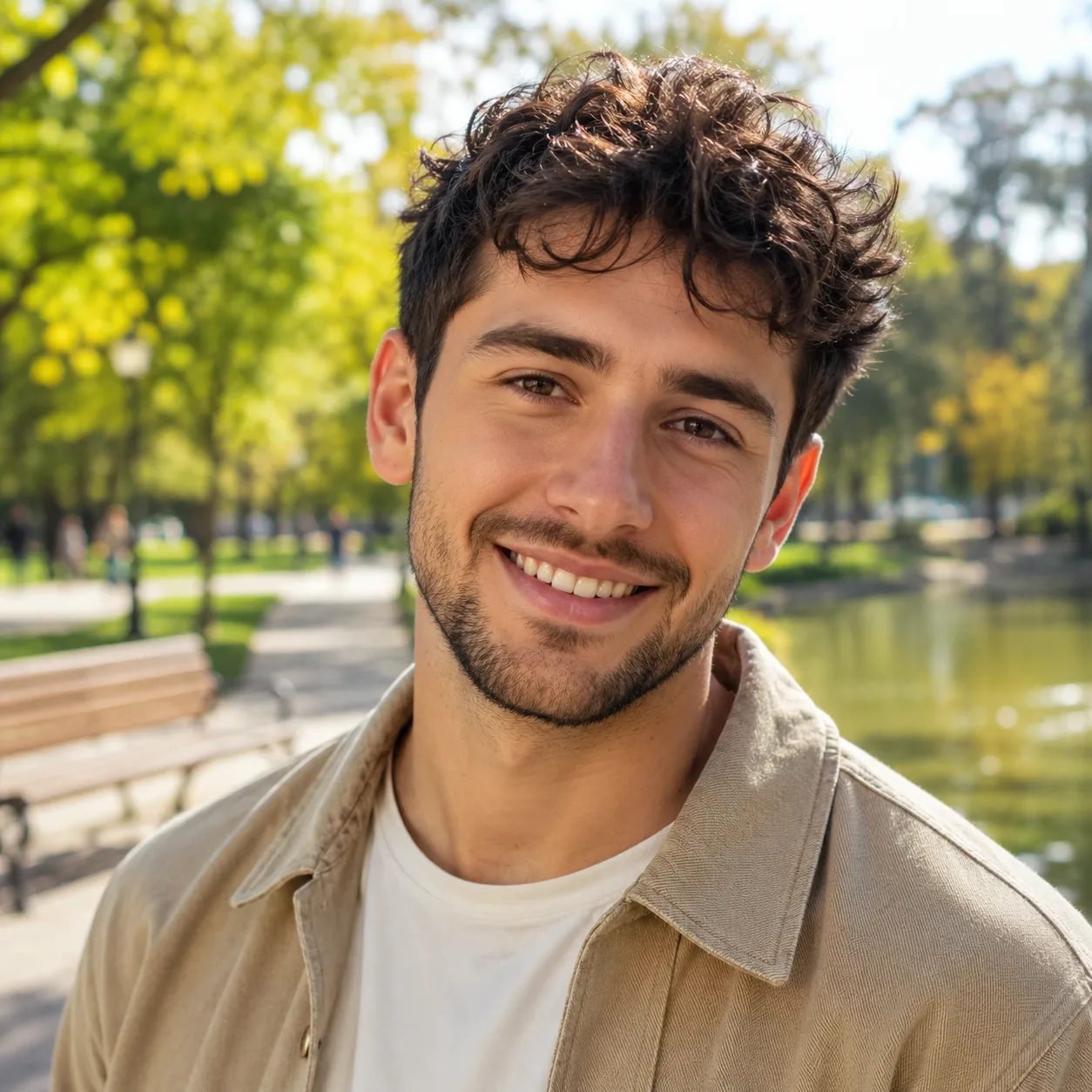 Facebook-Profilbild im Lifestyle-Look