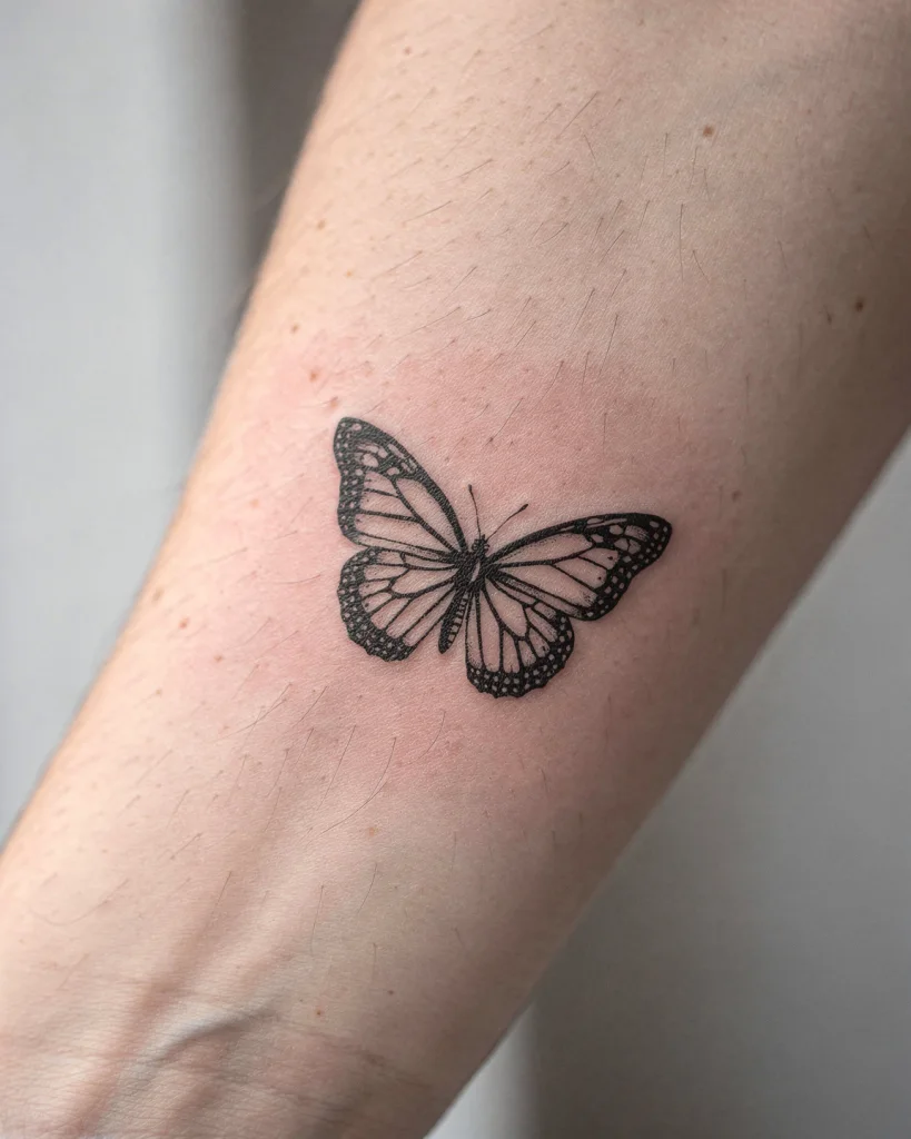 Schmetterling - Unterarm