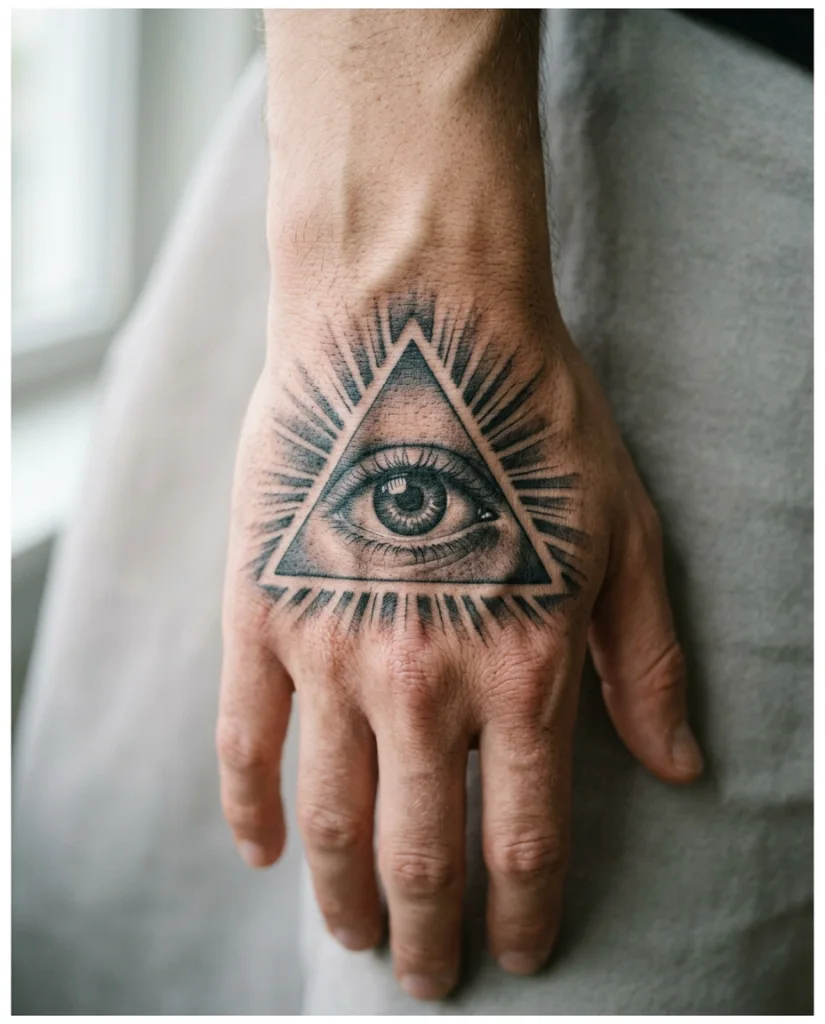 Auge - Hand