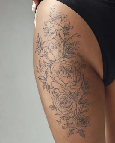 Tattoo Bein