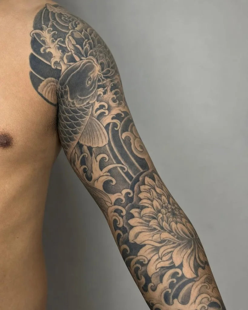Japanischer Sleeve - Sleeve