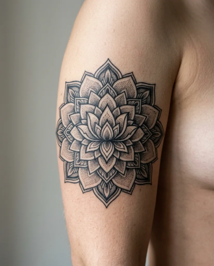 Mandala - Oberarm