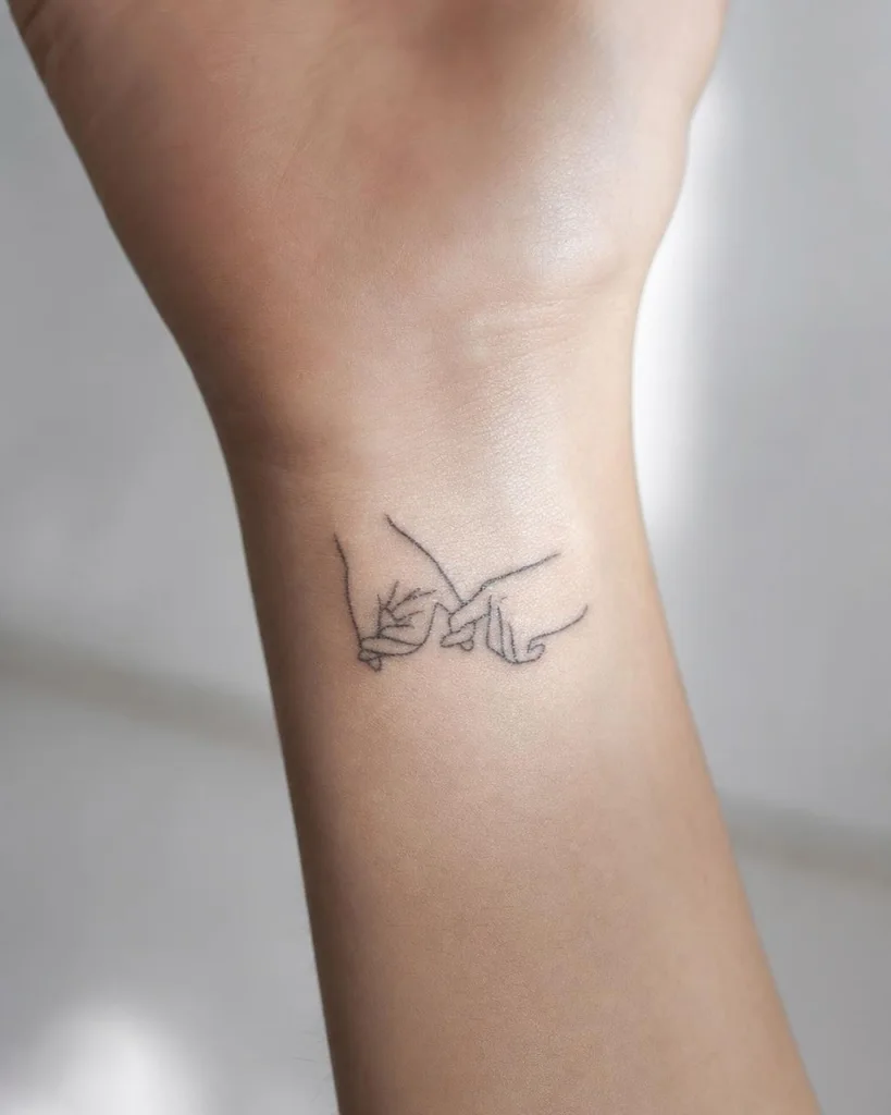 Pinky Promise - Handgelenk