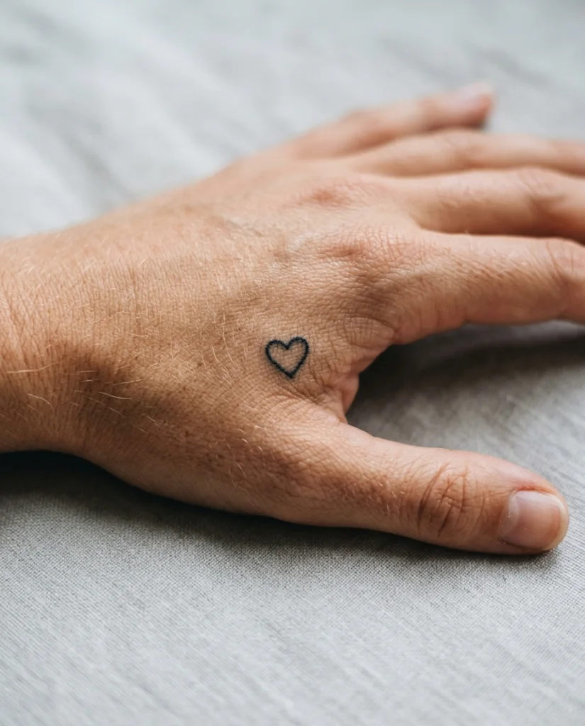 Kleines Herz - Hand