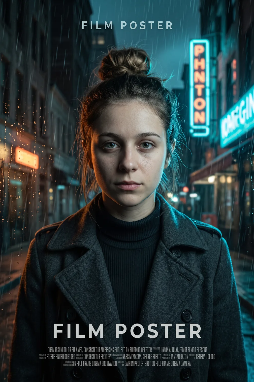 Filmposter vom Foto