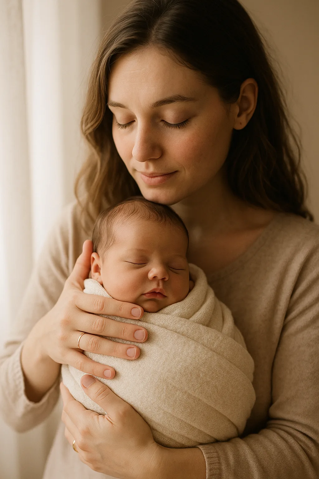 Babyfotos vom Neugeborenen